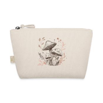 mushroom, mushroom picker, picking - Organic Pouch - nature - Front