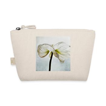 White poppy flower - Organic Pouch - nature - Front