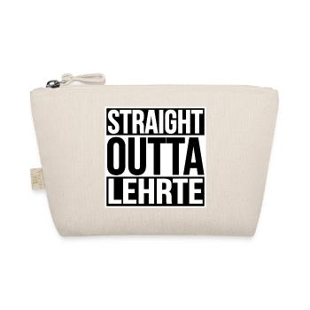 STRAIGHT OUTTA LEHRTE - Bio-Täschchen - Natur - Vorne