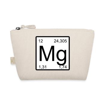 Magnesium Element Design Tee - Organic Pouch - nature - Front