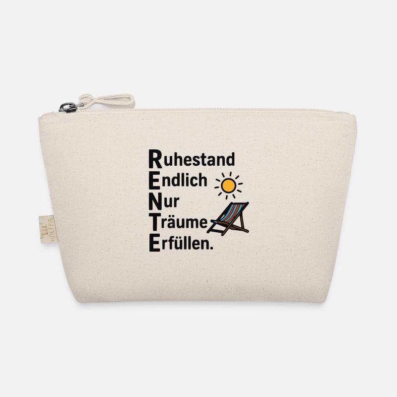 Ruhestand endlich nur Träume erfüllen! Bio-Täschchen