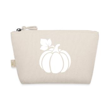 Pumpkin motif – autumnal, decorative and stylish - Organic Pouch - nature - Front