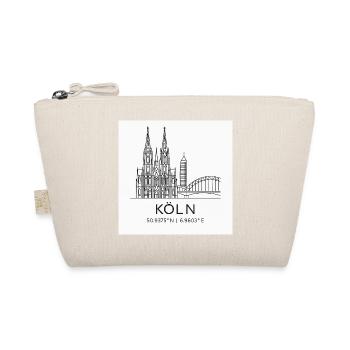 Silhouette d’art lineal de Cologne - Trousse biologique - nature - Devant