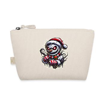 Killer Snowman – Icy Revenge - Organic Pouch - nature - Front