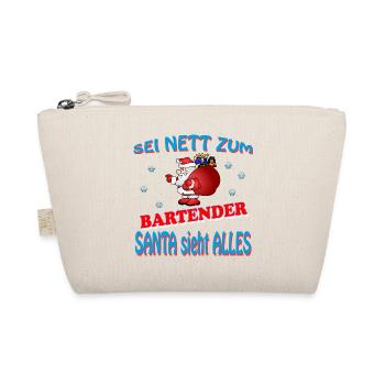 BARMAN DU PÈRE NOËL - Trousse biologique - nature - Devant