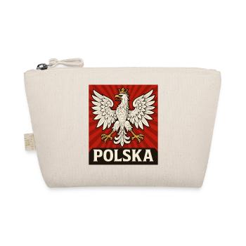 Pologne Polska aigle drapeau drapeau épique cadeau - Trousse biologique - nature - Devant
