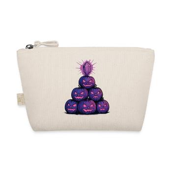 Autumnal Halloween spook - Organic Pouch - nature - Front