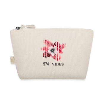 Vibes 974 Hibiscus Tropical - Organic Pouch - nature - Front