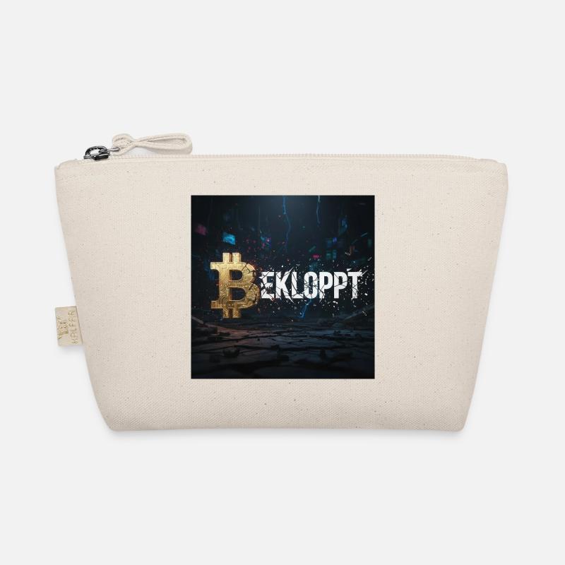 Bitcoin Explosion Krypto Chaos - Bio-Täschchen - Natur