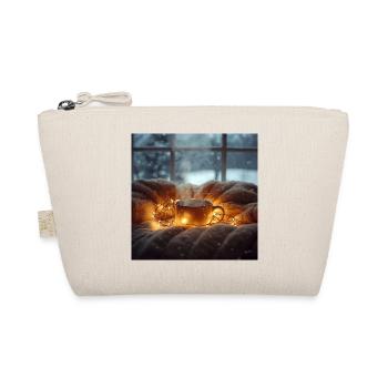 Cozy Winter Vibes - Bio-Täschchen - Natur - Vorne