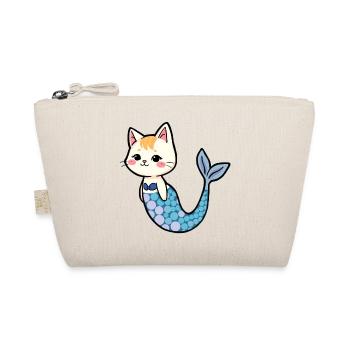 Chat comme sirène - Trousse biologique - nature - Devant