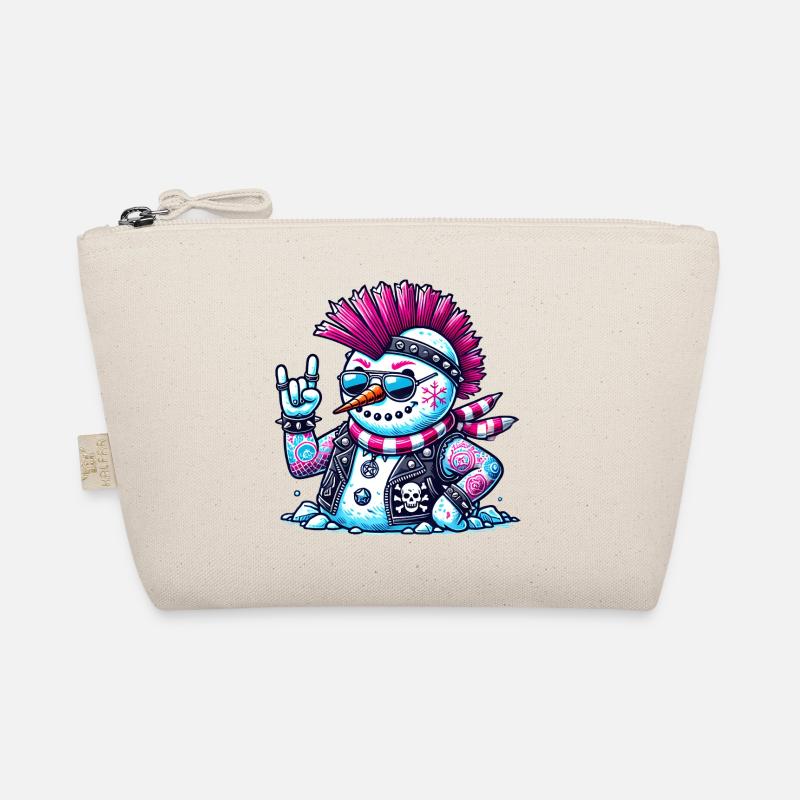 Punk Snowman Organic Pouch
