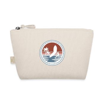 Ozean Wingfoil Motiv - Bio-Täschchen - Natur - Vorne