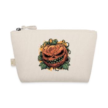 Sinister Pumpkin Vines - Organic Pouch - nature - Front