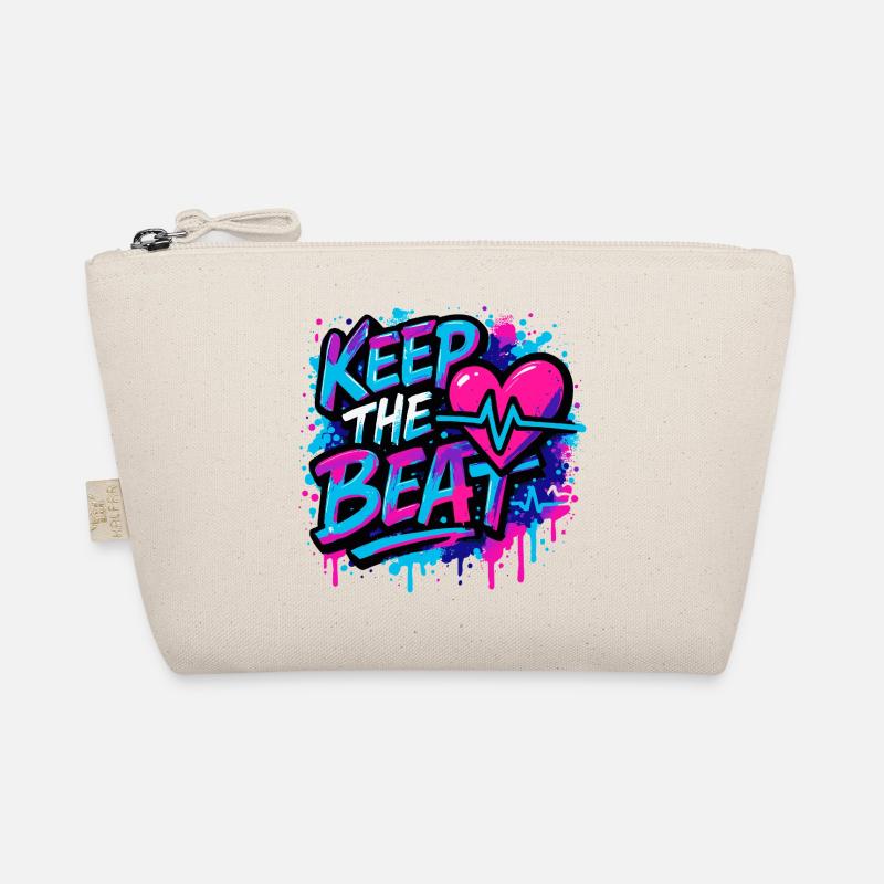 Keep the Beat – Musik Design mit Rhythmus Feeling Bio-Täschchen