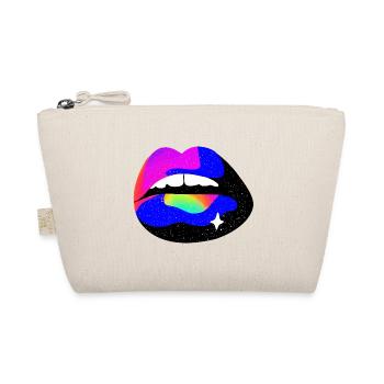 Rainbow Lips Nebula - Organic Pouch - nature - Front