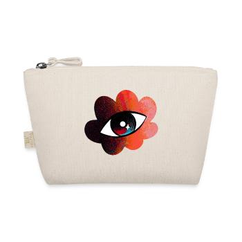 Eye in Sunset Cloud Bloom - Organic Pouch - nature - Front