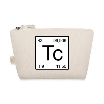 Technetium Periodic Table Graph - Organic Pouch - nature - Front