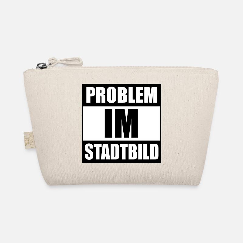 Problem in the cityscape Organic Pouch