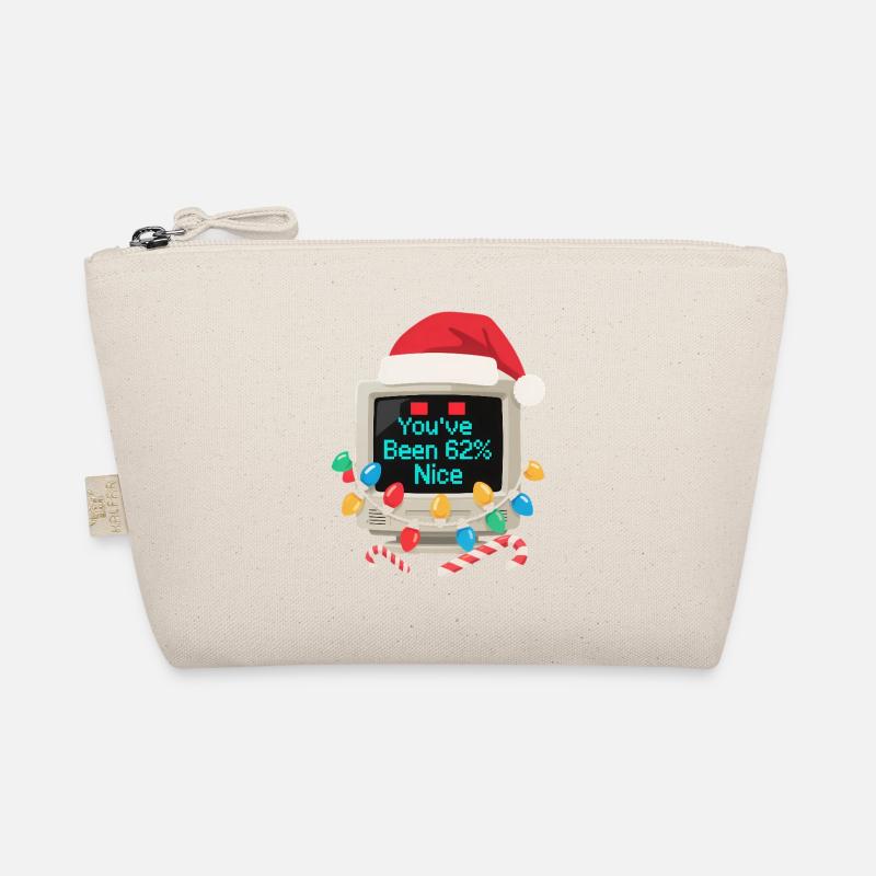 Computer Christmas AI Sarcastic Tech Gift Organic Pouch