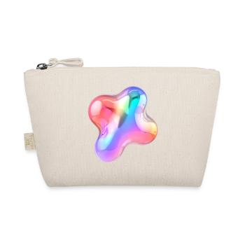 arc-en-ciel brillant abstrait Blob Design - Trousse biologique - nature - Devant