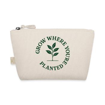 Grow where you are - Organic Pouch - nature - Front