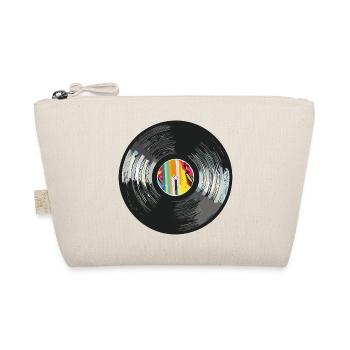Vinyl_5 - Bio-Täschchen - Natur - Vorne