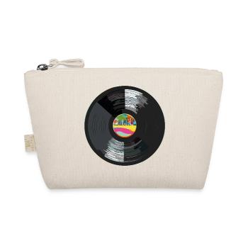 Vinyl_1 - Bio-Täschchen - Natur - Vorne