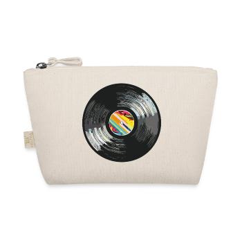 Vinyl_4 - Bio-Täschchen - Natur - Vorne