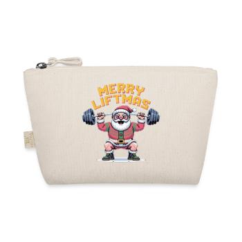 Joyeux Liftmas Pixel-Père Noël - Trousse biologique - nature - Devant
