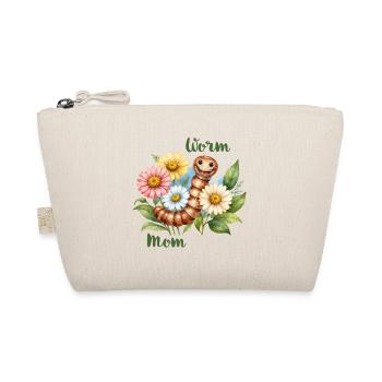 Worm Mom – Ver de terre en fleurs, aquarelle - Trousse biologique - nature - Devant