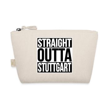 Straight Outta Stuttgart - Organic Pouch - nature - Front