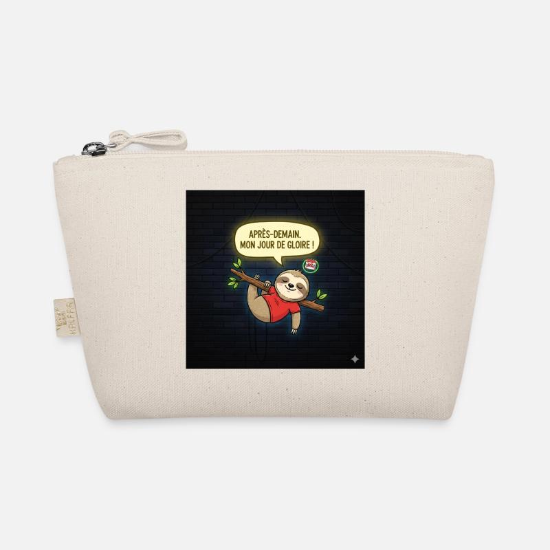 Sloth on the road to glory Organic Pouch