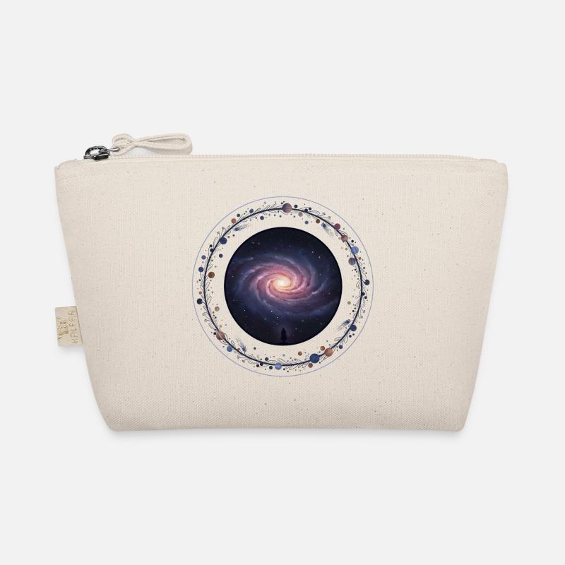 Galactic view in the star wreath Organic Pouch