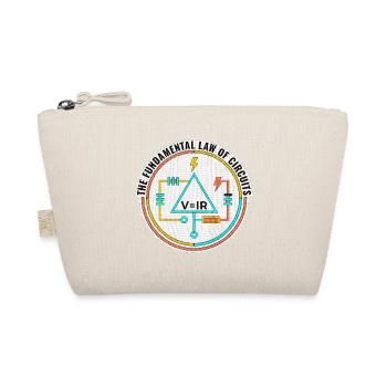 Geschenk für Elektroingenieur, Lustige Schaltkreise Shirt - Bio-Täschchen - Natur - Vorne