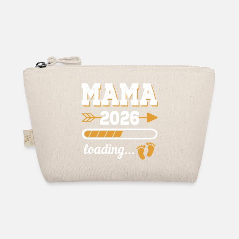 Mama 2026 Loading Zukünftige Mutter Geschenk Bio-Täschchen
