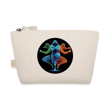 Colorful trinity - Organic Pouch - nature - Front