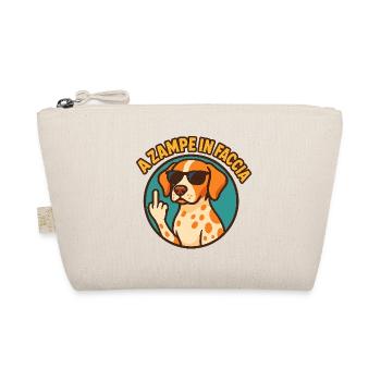 With paws in the face - Organic Pouch - nature - Front