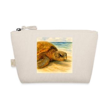 Tortue aquarelle près de la plage - Trousse biologique - nature - Devant