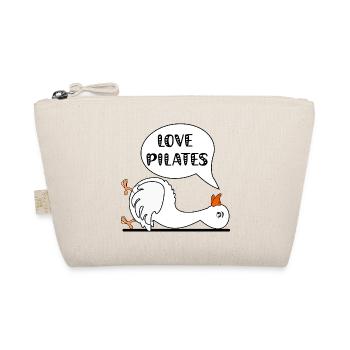 Pilates Funny Goose - Organic Pouch - nature - Front