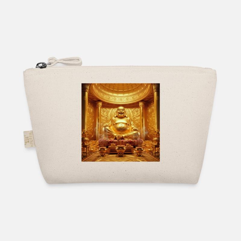 Temple de Bouddha Bitcoin doré Trousse biologique