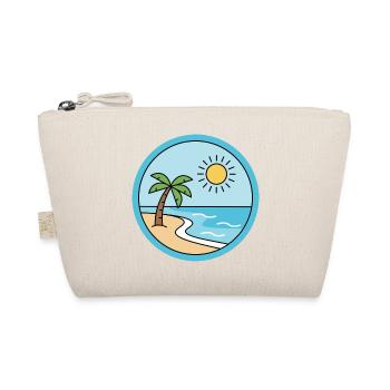 Île ensoleillée sur la plage de sable - Trousse biologique - nature - Devant