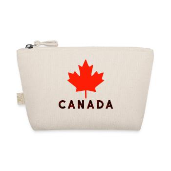 Red Maple Leaf Canada T-Shirt - Bio-Täschchen - Natur - Vorne