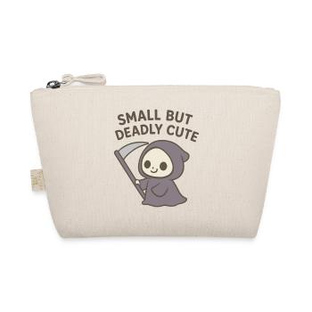 Small But Deadly Cute Grim Reaper - Organic Pouch - nature - Front
