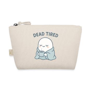 Dead Tired Ghost Cozy Mug - Organic Pouch - nature - Front