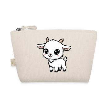 Kawaii Kid Figurine - Organic Pouch - nature - Front
