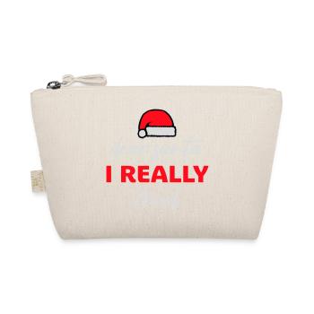 Cher Père Noël, j’ai vraiment essayé l’humour de Noël drôle - Trousse biologique - nature - Devant
