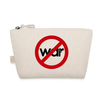 Stop War – Für Frieden & Freiheit - Bio-Täschchen - Natur - Vorne