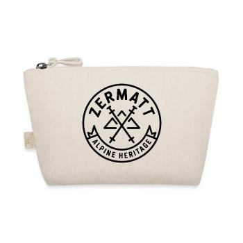 Zermatt - Souvenir Design - Organic Pouch - nature - Front