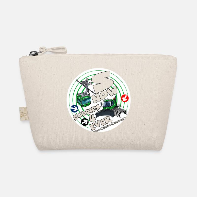 1423-snow_buddies_groen Organic Pouch